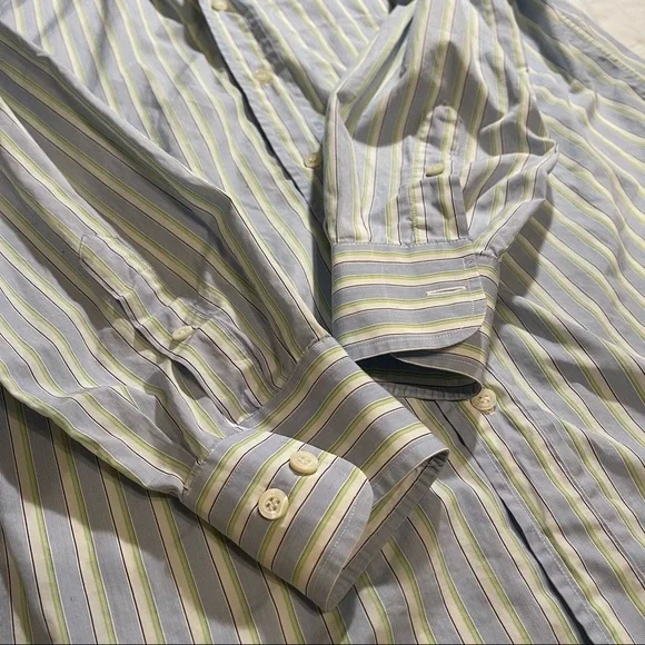 ✨3xHOST PICK✨Brioni for Neiman Marcus Striped Dress Shirt
